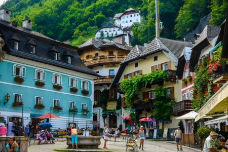 hallstatt town centre